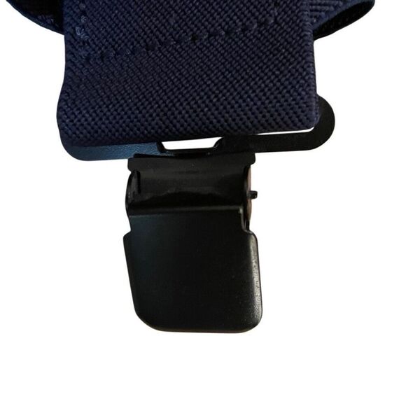 Duluth Trading Co Suspenders Side Clip Navy Blue 2 Inch Wide 92992 - Picture 2 of 4